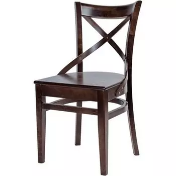 Стул Соло Венский, Жёсткий, Темный орех, 101300 Аврора