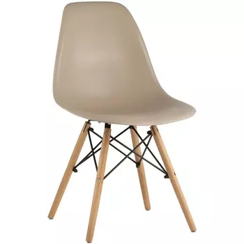 Стул Stool Group Eames DSW бежевый x4 УТ000005356
