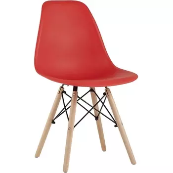 Стул Stool Group Eames Style DSW красный x4 УТ000003481