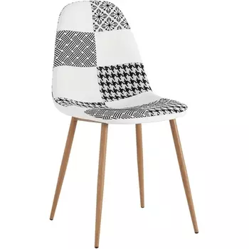 Стул Stool Group Валенсия SN пэчворк черно-белый УТ000036456