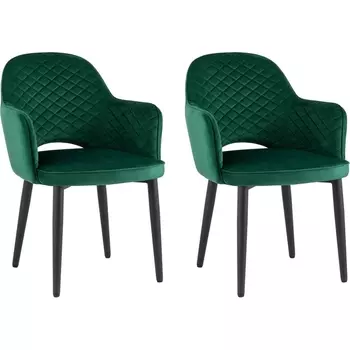 Стул Stool Group Венера диамант велюр изумрудный 2 шт