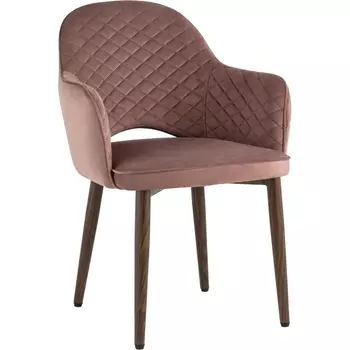 Стул Stool Group Венера диамант велюр пыльно-розовый