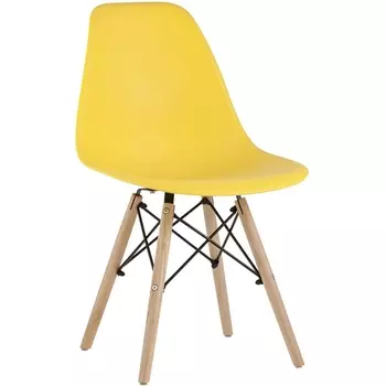 Стул Stool Group Eames Style DSW желтый x4 УТ000003478
