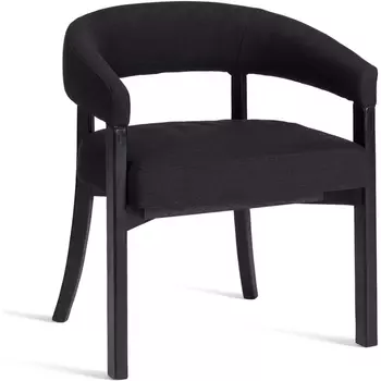 Стул SURTUR Tetchair (Дерево вяз,Лен/Черный) арт.24403