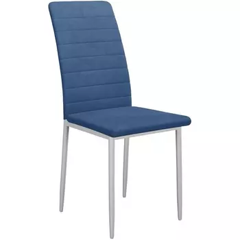Стул ТЕКС каркас белый/ B8 BLUE Dikline 00-00058173
