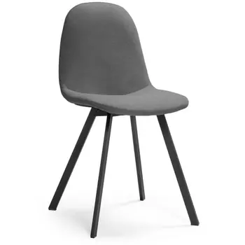 Стул темно-серый / черный Woodville Агот 464865