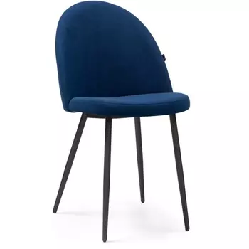 Стул темно-синий / черный Woodville Дагрун 464866