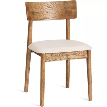 Стул THOR Tetchair (Дерево вяз,Лен/Бежевый) арт.24402