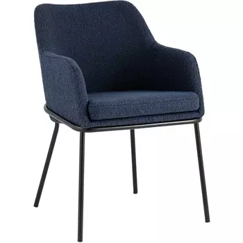 Стул Stool Group Кози ткань букле синий УТ000036132