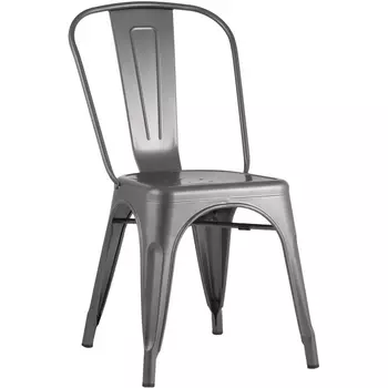 Стул Stool Group TOLIX серебристый матовый УТ000000489