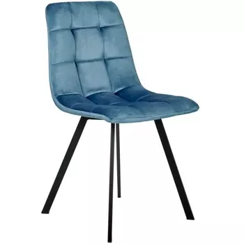 Стул тёмно-бирюзовый с чёрными ножками Bradex Home EAMES FR 0730