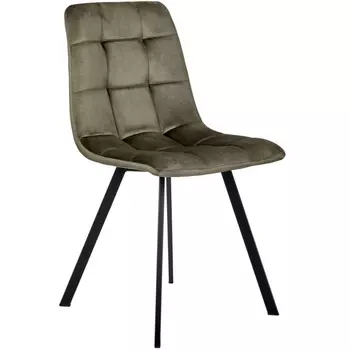 Стул тёмно-коричневый с чёрными ножками Bradex Home EAMES FR 0731