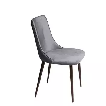 Стул Top Concept Joe, бархат серый 27