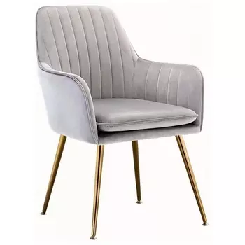 Стул Tranquil Synchrony Hesby (Металл/Велюр) арт.HSBI_Y607_grey