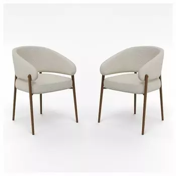 Стул Tranquil Zenith Hesby (Металл/Бежевый) арт.HSBI_HTC0258_beige_2