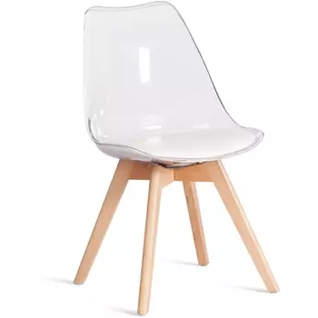 Стул TULIP (mod. 73-1) / 2 шт. в упаковке Tetchair (Дерево,Пластик,Экокожа/) арт.24369
