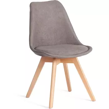 Стул TULIP SOFT (mod. 053V) / 1 шт. в упаковке (Дерево,Пластик,Ткань /Серый) Tetchair