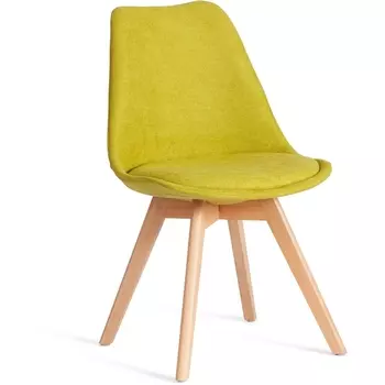 Стул TULIP SOFT (mod. 053V) / 1 шт. в упаковке (Дерево,Пластик,Ткань /Светло-зеленый) Tetchair