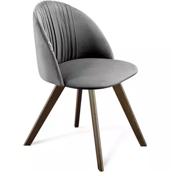 Стул угольно-серый/темный орех Sheffilton SHT-ST35-1/S39 7204911205