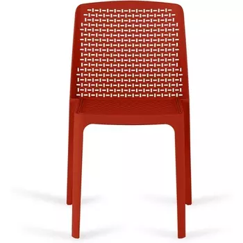 Стул уличный Bottega ОГОГО Обстановочка! (Пластик/Красный) арт.926896