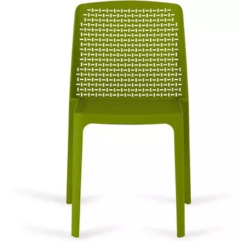 Стул уличный Bottega ОГОГО Обстановочка! (Пластик/Зеленый) арт.926897