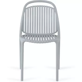 Стул уличный Scoop ОГОГО Обстановочка! (Пластик/Светло-серый) арт.926843