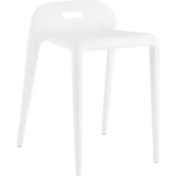 Табурет Sletten пластик белый УТ000037038 Stool Group