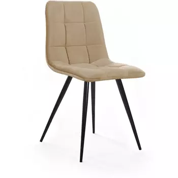 Стул UNO, бархат / чёрный конус Top Concept UNO 74699