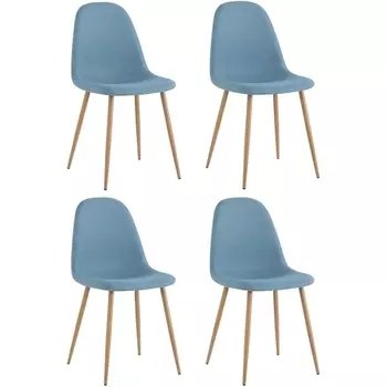 Стул Валенсия SN голубой 4 шт Stool Group (арт.УТ000037327)