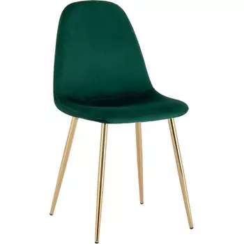 Стул Stool Group Валенсия SN велюр зеленый золотые ножки УТ000036461