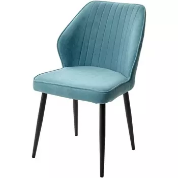 Стул VENA, цвет B15 Мята, велюр / черный каркас M-City Vena 670M04835