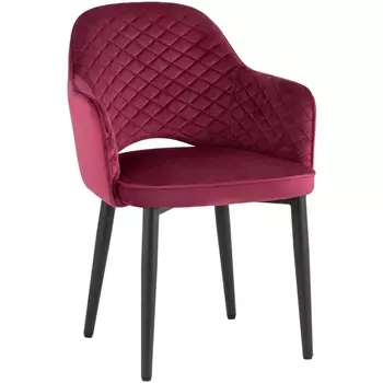 Стул Stool Group Венера диамант велюр бордовый УТ000034859