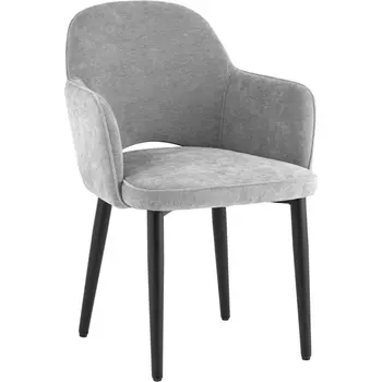 Стул Венера шенилл светло-серый Stool Group (арт.УТ000039144)