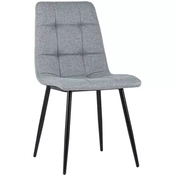 Стул Вольт рогожка серо-голубой (Stool Group)