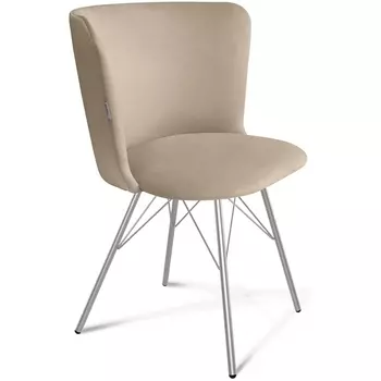 Стул ванильный крем/хром лак Sheffilton SHT-ST36/S37 2323904602