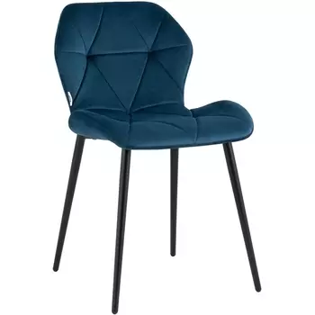 Стул Stool Group Эдвин велюр синий УТ000035491