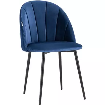 Стул Stool Group Логан NEW велюр синий УТ000035445