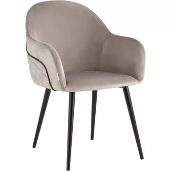 Стул Stool Group Новел велюр серо-коричневый УТ000035944