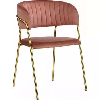 Стул Whispered Fusion Hesby Велюр/Розовый арт.HSBI_DC72_dustyrose