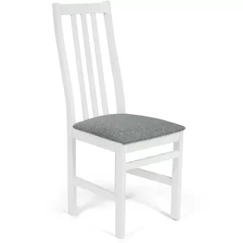 Стул white, ткань серая (16/1) (Многослойная фанера) Tetchair 113593 15005