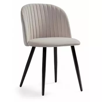 Стул Woodville на металлокаркасе Gabi 1 latte / black 15350