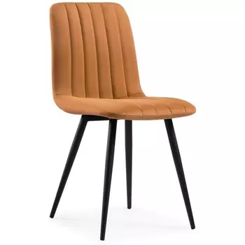 Стул Notta на металлокаркасе Дани кирпичный / черный 560285