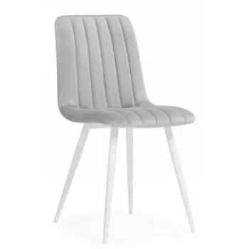 Стул Notta на металлокаркасе Дани светло-серый / белый 560292