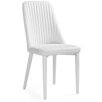 Стул Woodville на металлокаркасе Фена R белый 528463