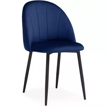 Стул Notta на металлокаркасе Логан синий / черный 542624