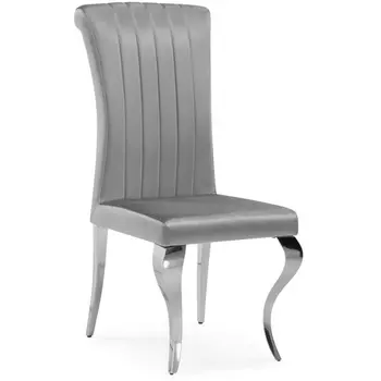 Стул Woodville на металлокаркасе Lund dark grey / steel 15382