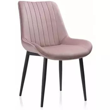 Стул Woodville на металлокаркасе Seda light purple 15012