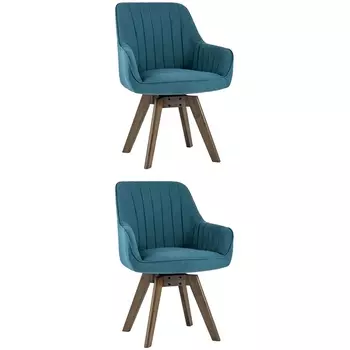 Стул вращающийся MANS бирюзовый 2 шт. УТ000024032 Stool Group