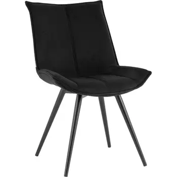 Стул вращающийся Робб велюр черный Stool Group арт.УТ000039572