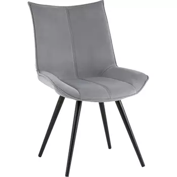 Стул вращающийся Робб велюр серый Stool Group (арт.УТ000039390)